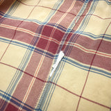 (DESIGNERS) 1990'S～ dezert from COMME des GARCONS PLAID RAYON LOOP COLLAR SHORT SLEEVE BOX SHIRT