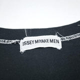 (DESIGNERS) 1990'S～ MADE IN JAPAN ISSEY MIYAKE MEN SILVER TAG FRONT RANDOM STITCHED DESIGN T-SHIRT