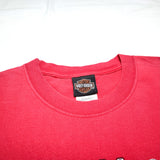 (T-SHIRT) 2004 MADE IN USA HARLEY DAVIDSON DOUBLE SIDED PRINT T-SHIRT