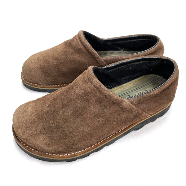 (OTHER) 1990'S SIMPLE SUEDE SLIP ON SHOES