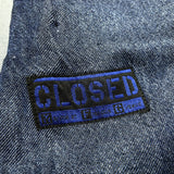 (designers) 1980'S～ CLOSED by Marithe Francois Girbaud RAYON 100% STAND UP COLLAR DOUBLE BREASTED JACKET