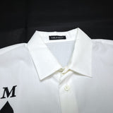 (DESIGNERS) 2000'S～ MADE IN JAPAN MILKBOY BIG PLAYING CARDS PATTERN PRINT SHORT SLEEVE BOX SHIRT