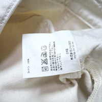 (DESIGNERS) MADE IN JAPAN UNUSED DISTRESSED 5 POCKET COLOR DENIM PANTS