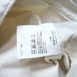(DESIGNERS) MADE IN JAPAN UNUSED DISTRESSED 5 POCKET COLOR DENIM PANTS