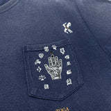 (designers) MADE IN JAPAN TOGA VIRILIS FADED T-SHIRT WITH POCKET