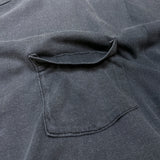 (T-SHIRT) 1980'S～ MADE IN USA HANES BEEFY HARD FADED T-SHIRT WITH POCKET