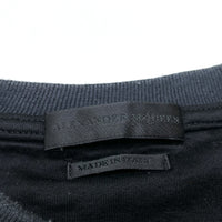 (DESIGNERS) MADE IN ITALY Alexander McQueen ALL OVER PRINT SHORT SLEEVE SWEAT SHIRT