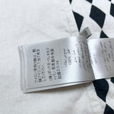 (DESIGNERS) MADE IN ITALY BOTTEGA VENETA DIAMOND PATTERN GRADATION PRINT OPEN COLLAR SHORT SLEEVE SHIRT