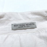 (DESIGNERS) MADE IN ITALY BOTTEGA VENETA DIAMOND PATTERN GRADATION PRINT OPEN COLLAR SHORT SLEEVE SHIRT