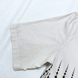 (DESIGNERS) MADE IN ITALY BOTTEGA VENETA DIAMOND PATTERN GRADATION PRINT OPEN COLLAR SHORT SLEEVE SHIRT
