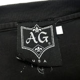 (t-shirt) 1999 A&G LOGO EMBROIDERED T-SHIRT WITH POCKET