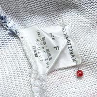 (DESIGNERS) 1980'S～ ISSEY MIYAKE MEN BRUSH TAG PAINTED STRIPE PATTERN SLEEVELESS SHIRT