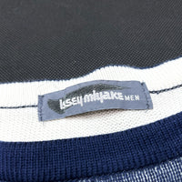 (DESIGNERS) 1980'S～ ISSEY MIYAKE MEN BRUSH TAG PAINTED STRIPE PATTERN SLEEVELESS SHIRT