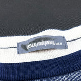 (DESIGNERS) 1980'S～ ISSEY MIYAKE MEN BRUSH TAG PAINTED STRIPE PATTERN SLEEVELESS SHIRT
