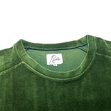 (DESIGNERS) MADE IN JAPAN Needles VELOUR SHORT SLEEVE SHIRT WITH POCKET