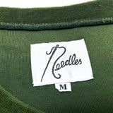 (DESIGNERS) MADE IN JAPAN Needles VELOUR SHORT SLEEVE SHIRT WITH POCKET