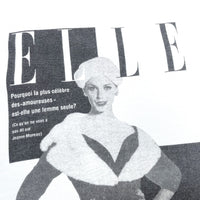 (T-SHIRT) 1990'S～ ELLE MAGAGINE PHOTO PRINT T-SHIRT