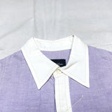 (designers) 2000'S～ MADE IN JAPAN NUMBER NINE FRONT PLEATED DRESS SHIRT WITH GUSSET
