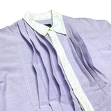 (designers) 2000'S～ MADE IN JAPAN NUMBER NINE FRONT PLEATED DRESS SHIRT WITH GUSSET