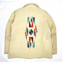 (VINTAGE) 1950'S Losso HAND WOVEN CHIMAYO JACKET AS IS
