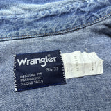 (vintage) 1980'S～ WRANGLER DENIM WESTERN SHIRT
