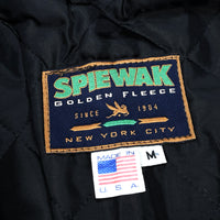 (VINTAGE) DEAD STOCK NEW 1990'S～ MADE IN USA SPIEWAK TITAN CLOTH HALF ZIP PADDED PULLOVER JACKET