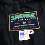 (VINTAGE) DEAD STOCK NEW 1990'S～ MADE IN USA SPIEWAK TITAN CLOTH HALF ZIP PADDED PULLOVER JACKET