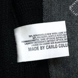(VINTAGE) 1990'S～ Carlo Colluci HUMAN PATTERN DESIGN ZIP UP KNIT CARDIGAN
