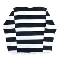 (DESIGNERS) 1990'S～ AGNES B. HOMME THICK STRIPED LONG SLEEVE SHIRT