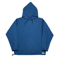 (VINTAGE) NORTH by NORTHEAST LATTICE PATTERN NYLON PULLOVER HOODIE