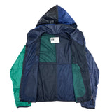 (DESIGNERS) 1990'S～ FINAL HOME 4 COLOR PANELED MULTIPLE ZIP DESIGN NAYLON JACKET