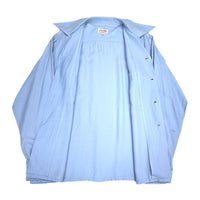 (VINTAGE) 1950'S～ Soup 'n' Water RAYON LONG POINT OPEN COLLAR BOX SHIRT