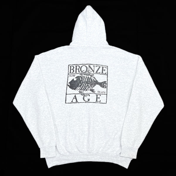 (VINTAGE) 1990'S～ BROZE AGE DOUBLE SIDED PRINT PULLOVER HOODIE SWEAT SHIRT
