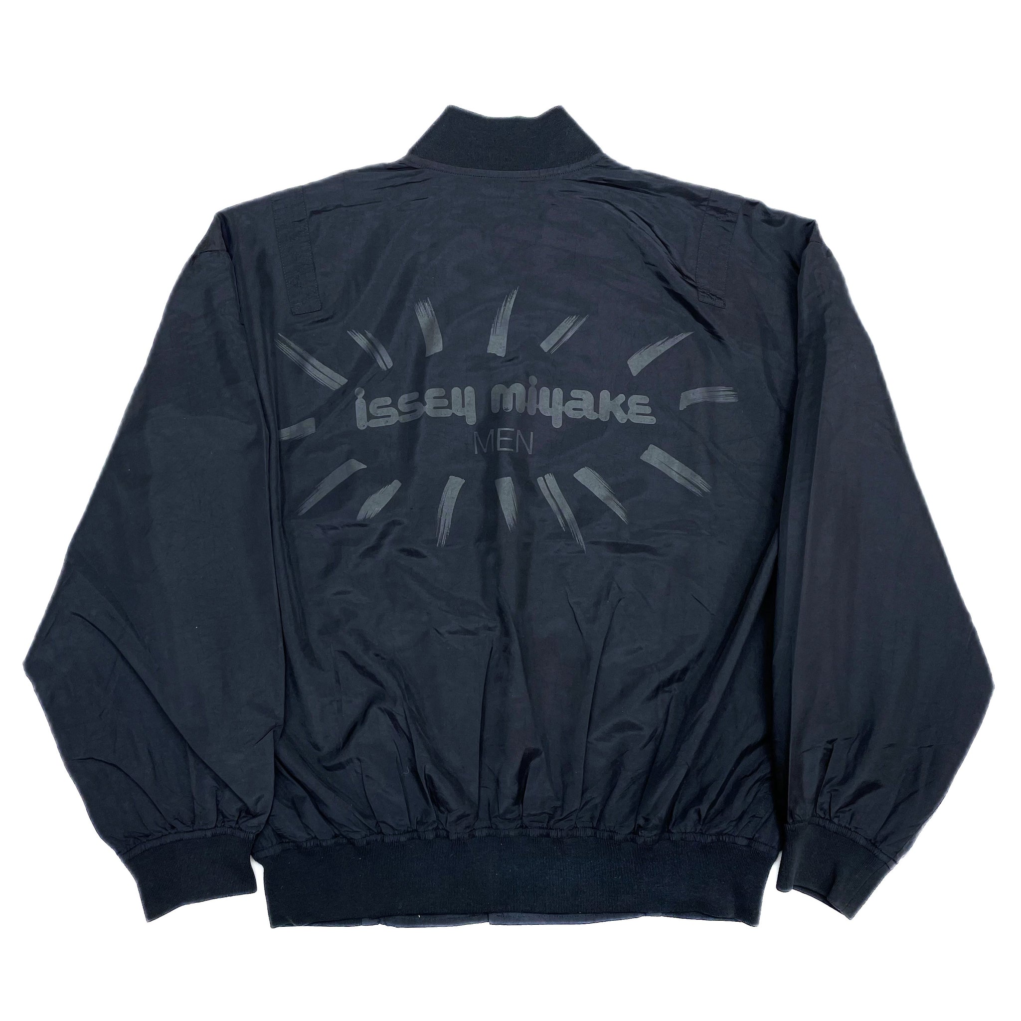 vintage 1980's ISSEY MIYAKE MEN tweed tailored jacket | NOIR