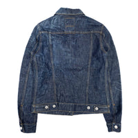 (DESIGNERS) 1990'S～ MADE IN ITALY HELMUT LANG CLASSIC RAW DENIM 2 POCKET DENIM TRUCKER JACKET