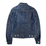 (DESIGNERS) 1990'S～ MADE IN ITALY HELMUT LANG CLASSIC RAW DENIM 2 POCKET DENIM TRUCKER JACKET