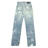 (VINTAGE) 1970'S～ Levi's 501 66 CHAIN STITCH BLEACHED DENIM PANTS