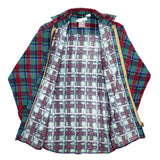 (DESIGNERS) SONIC LAB by NEPENTHES REMAKE PRINT LIGHT FLANNEL SHIRT