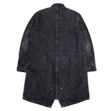 (DESIGNERS) 2000'S～ The DUFFER of ST GEORGE BLACK DENIM M-65 TYPE FISHTAIL PARKA WITH HOODIE & LINER