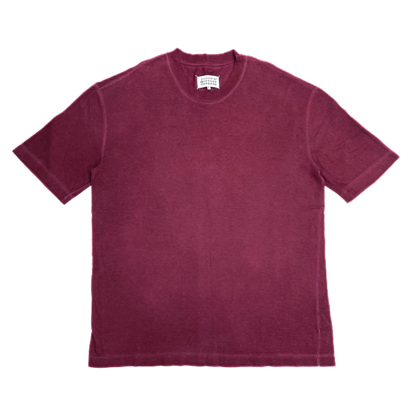 (DESIGNERS) MADE IN ITALY MAISON MARGIELA 10 GARMENT DYED BIG T-SHIRT