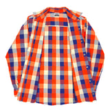 (DESIGNERS) 1990'S～ MADE IN KOREA GOOD ENOUGH LOGO PRINTED PLAID SHIRT