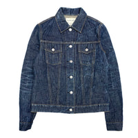 (DESIGNERS) 1990'S～ MADE IN ITALY HELMUT LANG CLASSIC RAW DENIM 2 POCKET DENIM TRUCKER JACKET