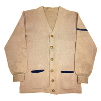 (BORO) 1960'S UNKNOWN LINED HIGH GAUGE KNIT CARDIGAN