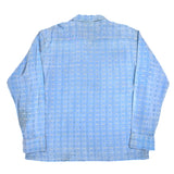 (VINTAGE) 1960'S～ SYLK-E-LYKE TOTAL PATTERN OPEN COLLAR BOX SHIRT