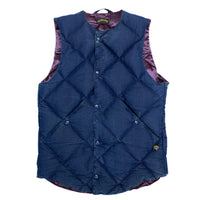 (DESIGNERS) COMFY OUTDOOR GARMENT COLLARLESS DOWN VEST