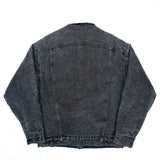 (VINTAGE) 1980'S～ MADE IN USA Levi's 70609-0260 GALACTIC WASH BLACK DENIM SHERPA JACKET