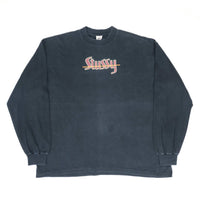 (VINTAGE) 1990'S MADE IN USA OLD STUSSY LOGO PRINT LONG SLEEVE T-SHIRT