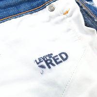 2003 MADE IN SPAIN Levi's RED 1st STANDARD DRAPING DENIM PANTS