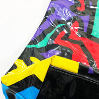 1998 KEITH HARING TOTAL PATTERN PVC TOTE BAG