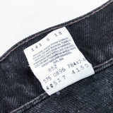 (VINTAGE) 1996 MADE IN USA Levi's 517 BLACK DENIM PANTS